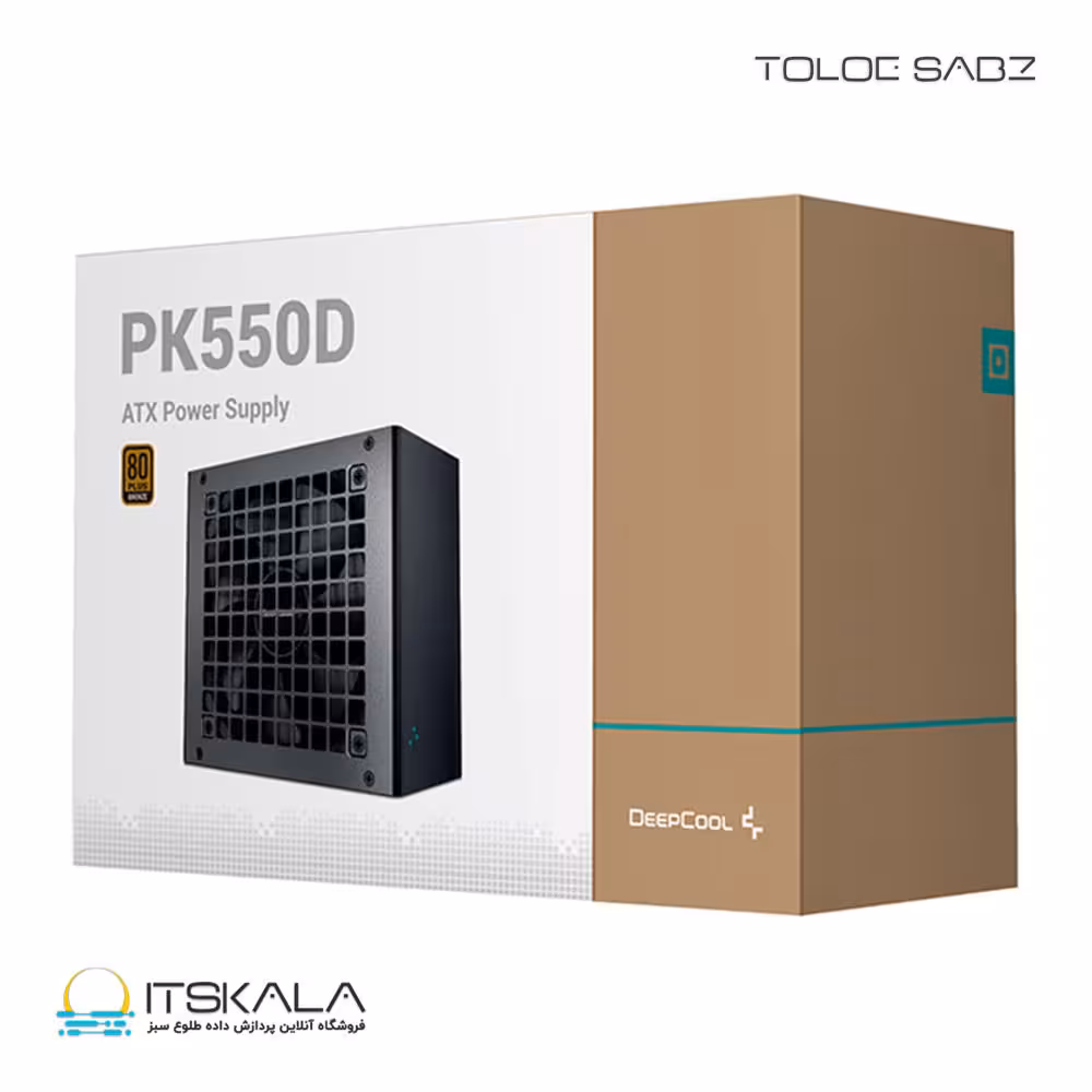 قیمت و خرید پاور 550 وات دیپ کول مدل PK550D | ITSKALA