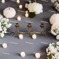 جا شمعی سه شعله سزار