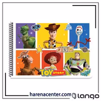 دفتر نقاشی داستان اسباب بازی برند لانگو