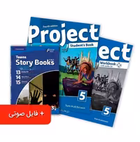 پک کتاب Project 5   کتاب داستان انگلیسی Teens Story Books – Project 5