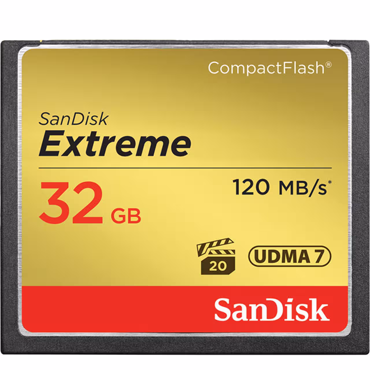 کارت حافظه Sandisk CompactFlash Extreme سرعت 120MBps ظرفيت 32 گيگابايت