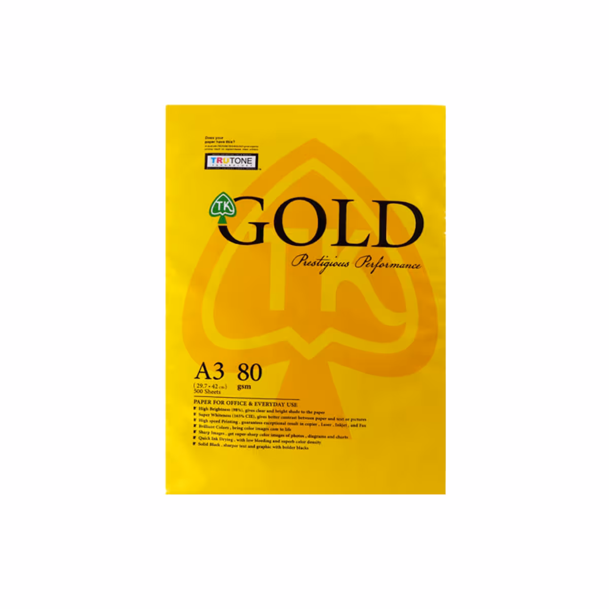 بسته کاغذ 500 برگ 80 گرمي A3 کپي مکس