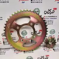 دنده ( طبق ) زنجیر جلو و چرخ عقب موتور اپاچی 150 ، 160 و 180