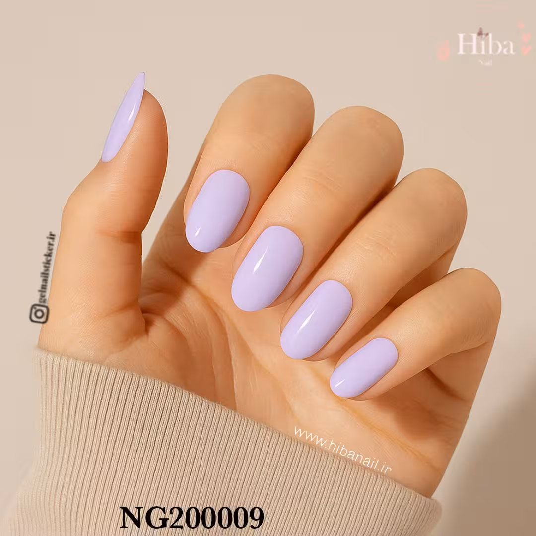 استیکر ژله ای کاشت ناخن (نیل رپ)_کد NG200009