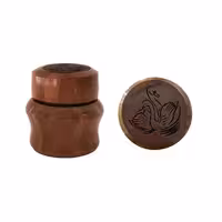 دوات خوشنویسی چوبی طرح قو (چوب گردو)