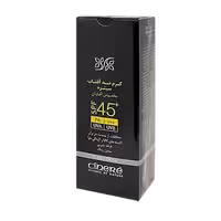 کرم ضد آفتاب SPF45 مخصوص آقایان بدون رنگ فاقد چربی سینره
