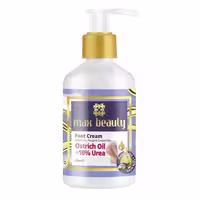 کرم پمپی ترک پا مکس بیوتی حاوی روغن شتر مرغ حجم 200 میلی لیتر | Max Beauty Foot Cream with Ostrich Oil and 10% Urea 200ml
