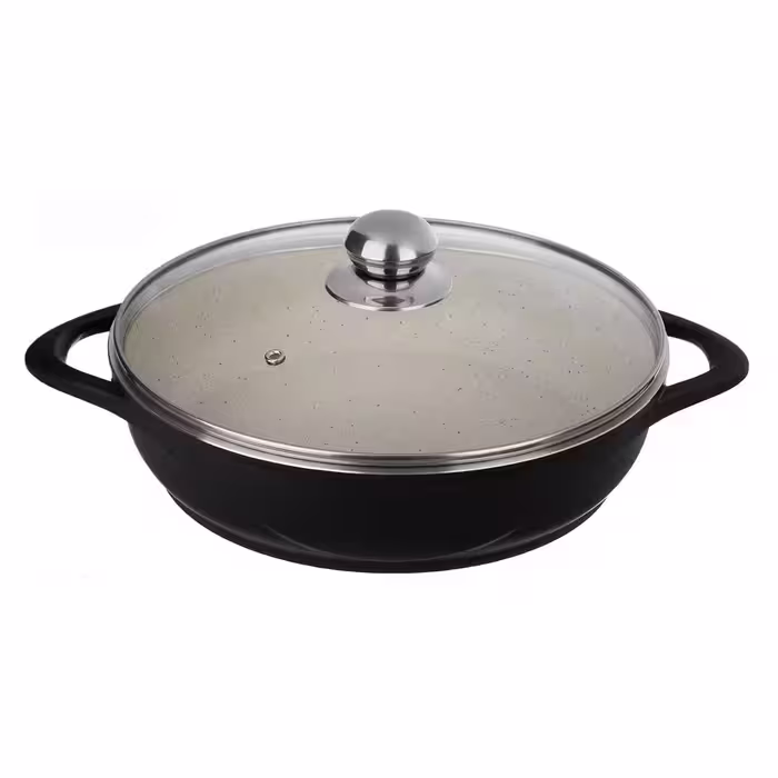 تابه چدن در دار عروس مدل ویکتوریا سایز 28