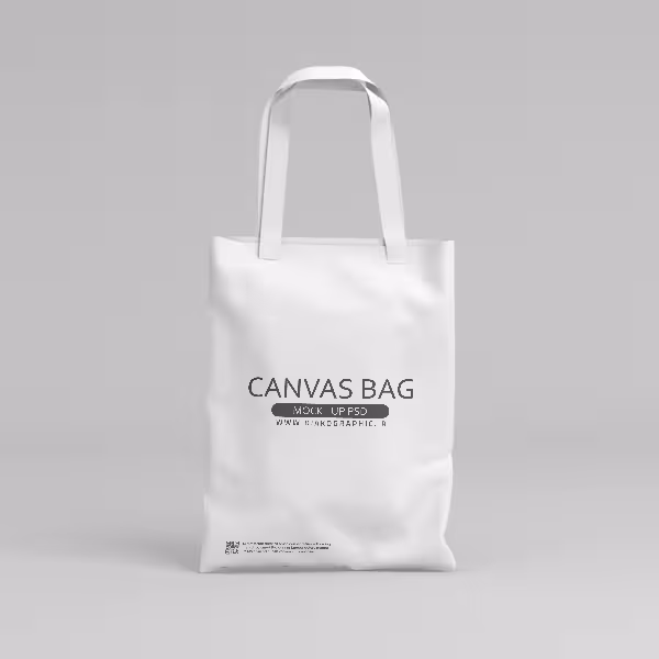 دانلود موکاپ کیف پارچه ای به صورت لایه باز برای نرم افزار فتوشاپ