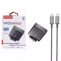 شارژر دیواری پرومیت مدل GaNCharge 140W