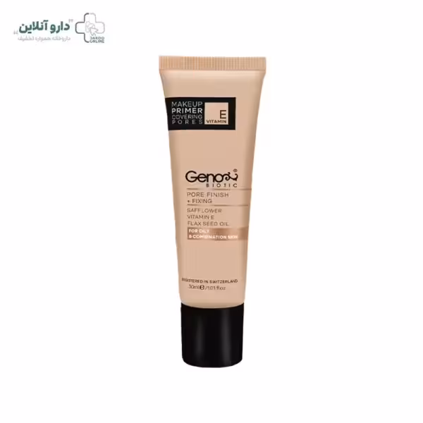 پرایمر صورت ژنوبایوتیک مناسب پوست های چرب و مختلط حجم 30 میلی لیتر