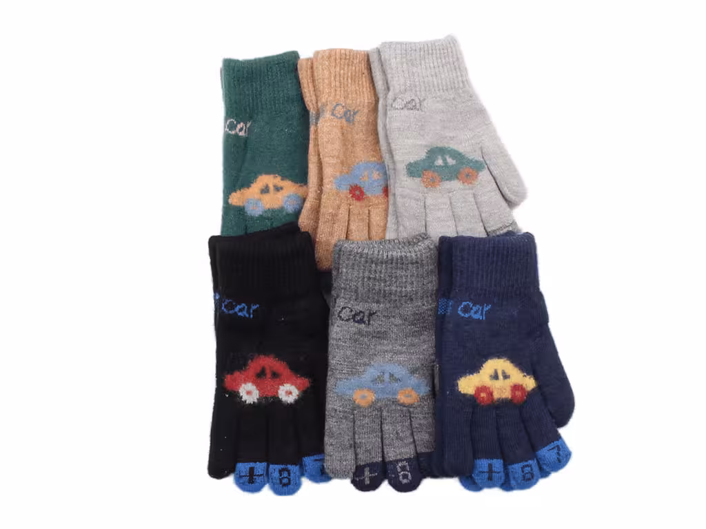 دستکش بافت انگشتی (9-6 سال)