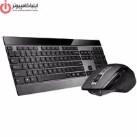 کیبورد و ماوس بی سیم بلوتوث رپو مدل Rapoo 9900M