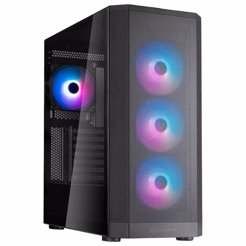 کیس گیمینگ سیلوراستون مدل FARA 514X-BG