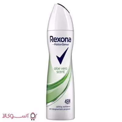 اسپری ضد تعریق زنانه رکسونا مدل aloe vera حجم 200 میلی لیتر