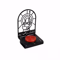 جاشمعی فلزی امام حسین ماهد