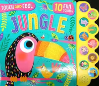 کتاب "Touch and feel Jungle" با 10 صدا