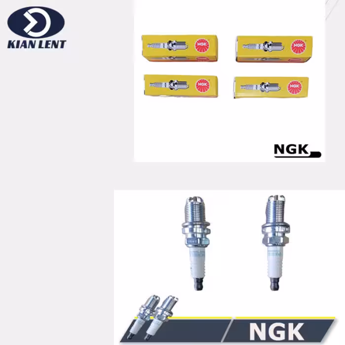 شمع دو پلاتین ام وی ام و چری X33 برند NGK(اورجینال)بسته 4 عددی