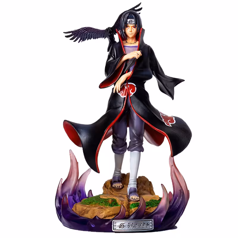 فیگور مدل ایتاچی اوچیها Itachi Uchiha طرح ناروتو Naruto همراه کلاغ