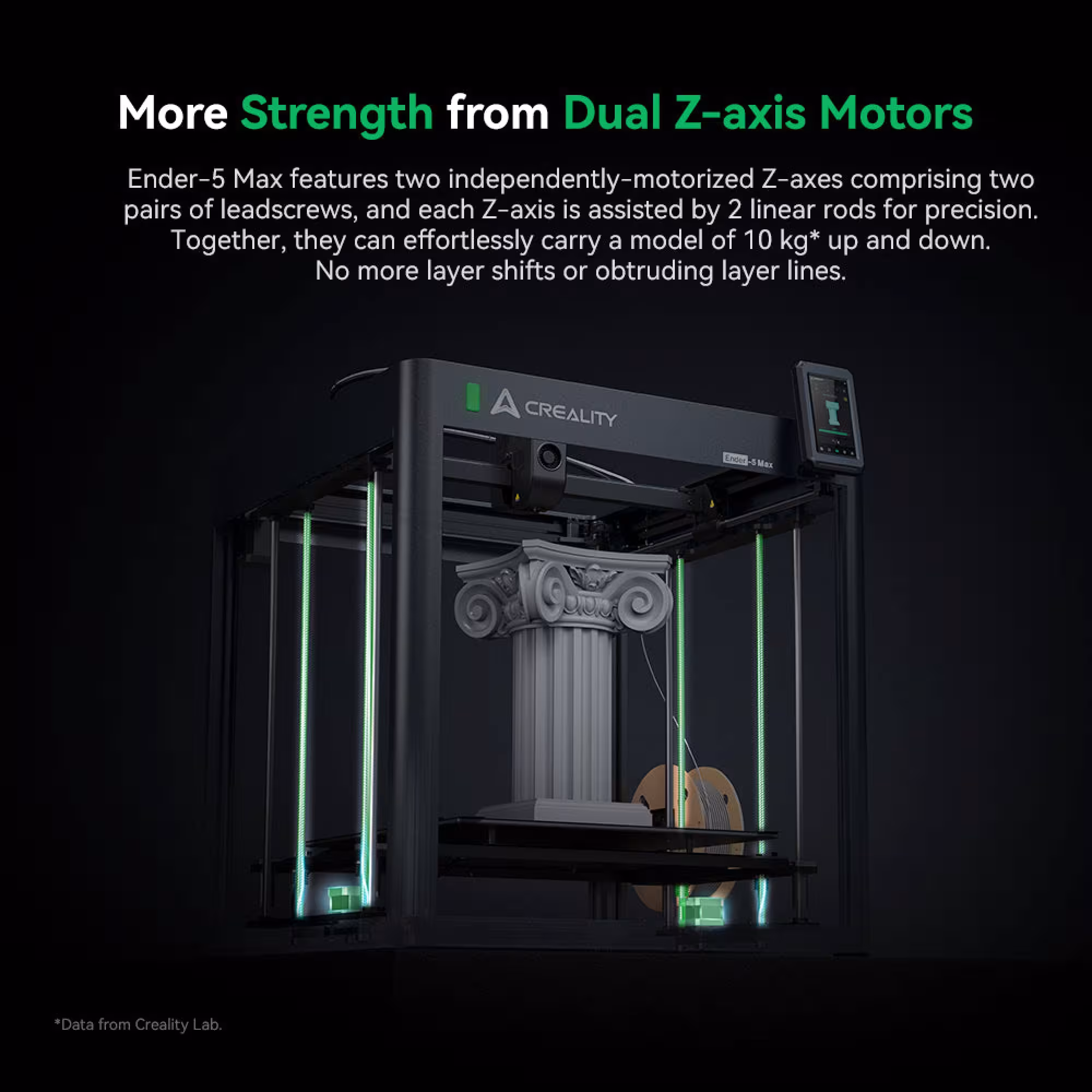 خرید و قیمت پرینتر سه بعدی کریلیتی مدل Ender-5 Max برند Creality