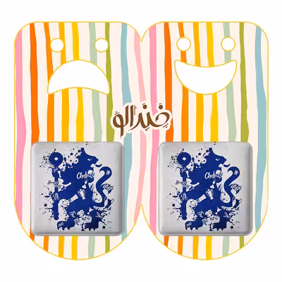 پیکسل خندالو مدل باشگاه چلسی کد 1986 به همراه مگنت