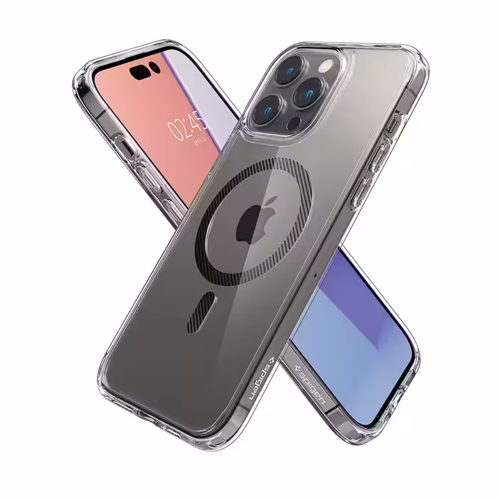 کاور اسپیگن مدل Ultra Hybrid MagFit Carbon Fiber مناسب برای گوشی موبایل اپل iPhone 14 Pro Max