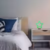 چراغ رومیزی ریموت دار مدل STARS-GL_GR-GLASS
