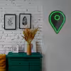 چراغ دیواری نئون دیزاین طرح Location-BL_GR