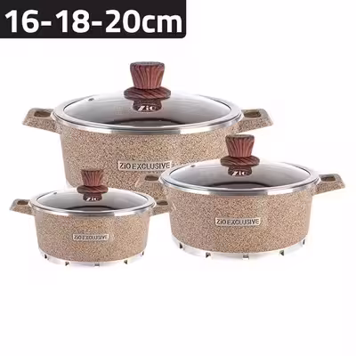 سرویس پخت و پز 6 پارچه زیو مدل Z-8400-20