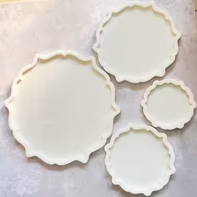 قالب رزین مدل چند وجهی مجموعه 4عددی