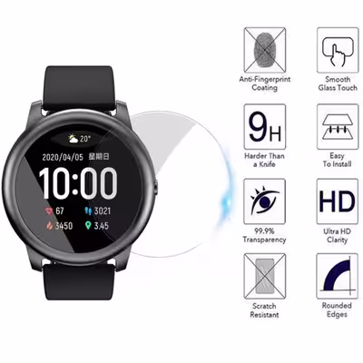 محافظ صفحه نمایش لاین مدل RB007 مناسب برای ساعت هوشمند شیایومی Smart Watch Haylou Solar LS05
