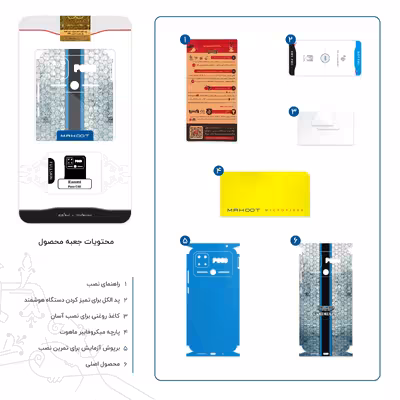 برچسب پوششی ماهوت مدل GEELY-FullSkin مناسب برای گوشی موبایل شیائومی Poco C40