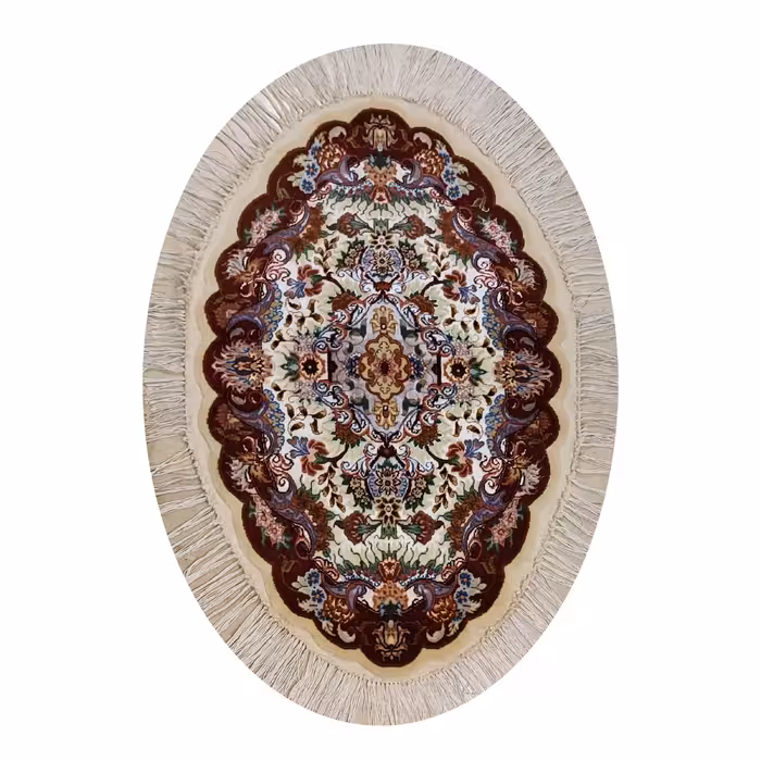  فرش دستباف نیم متری طرح تبریز مدل RAR یک جفت