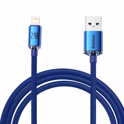 کابل تبدیل USB به لایتنینگ باسئوس مدل CAJY0001 طول 2 متر