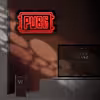 چراغ دیواری نئون دیزاین طرح Pubg-Logo-BL_RD