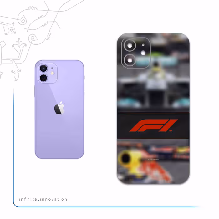 برچسب پوششی ماهوت مدل Formula One مناسب برای گوشی موبایل اپل iPhone 12