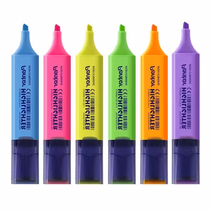 ماژیک علامت گذار پنتر کد 11 بسته 6 عددی