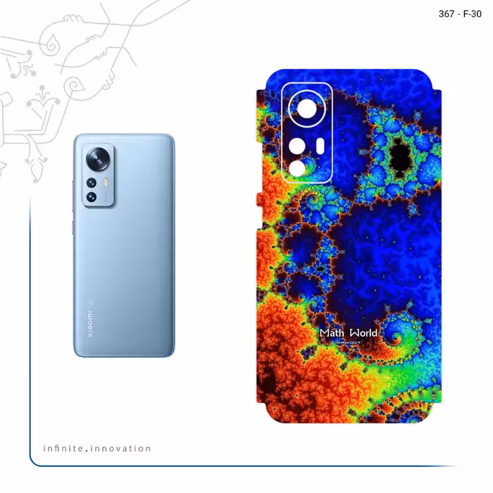 برچسب پوششی ماهوت مدل Mathematical Geometric Shape 5 مناسب برای گوشی موبایل شیائومی 12X