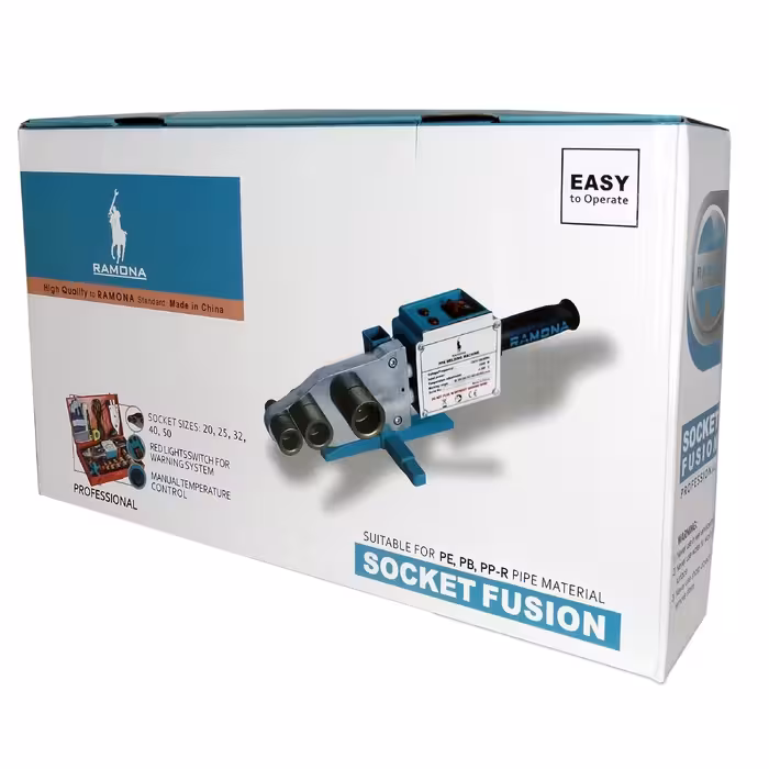 دستگاه جوش لوله سبز رامونا مدل MMA-RMN-2000W-13pc مجموعه 15 عددی