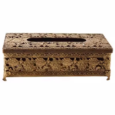 ست سطل و جای دستمال کاغذی دیانا مدل گرد 8A