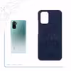 برچسب پوششی ماهوت مدل Deep-Blue-Leather مناسب برای گوشی موبایل شیائومی Redmi Note 10s