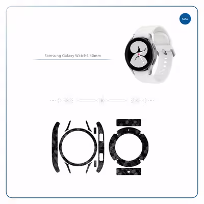 برچسب ماهوت طرح Honey Comb Circle مناسب برای ساعت هوشمند سامسونگ Watch4 40mm
