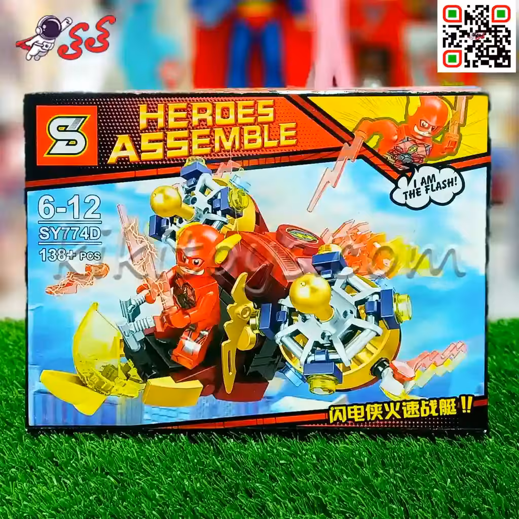 ساختنی لگو سفینه فلش برند اس وای SY774D