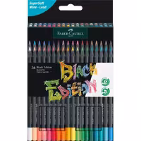 فابرکاستل مداد رنگی بلک ادیشن 36 رنگ FABER-CASTELL Black Edition colour pencils 116436