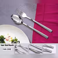 قاشق و چنگال غذاخوری 12 پارچه اس جی مدل 242m