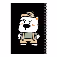 دفتر مشق 80 برگ اس جی مدل خرس بامزه