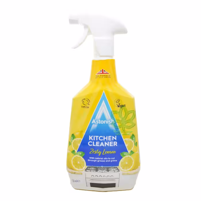 اسپری چند منظوره آشپزخانه رایحه لیمو 750 میل استونیش - astonish