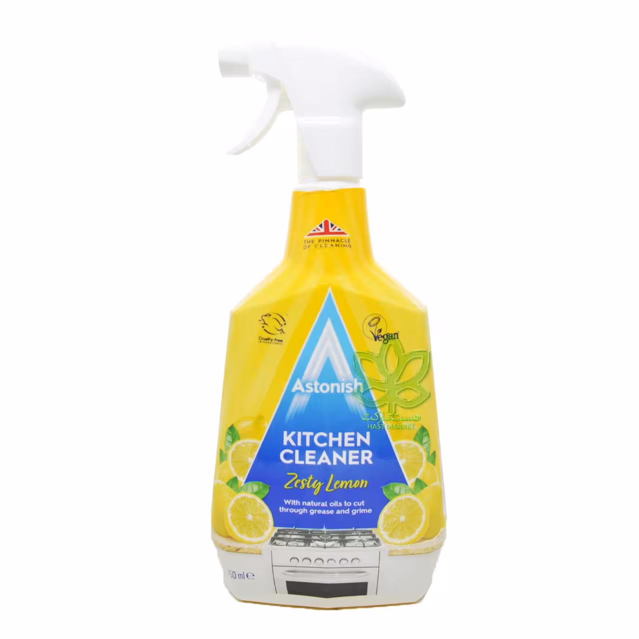 اسپری چند منظوره آشپزخانه رایحه لیمو 750 میل استونیش - astonish