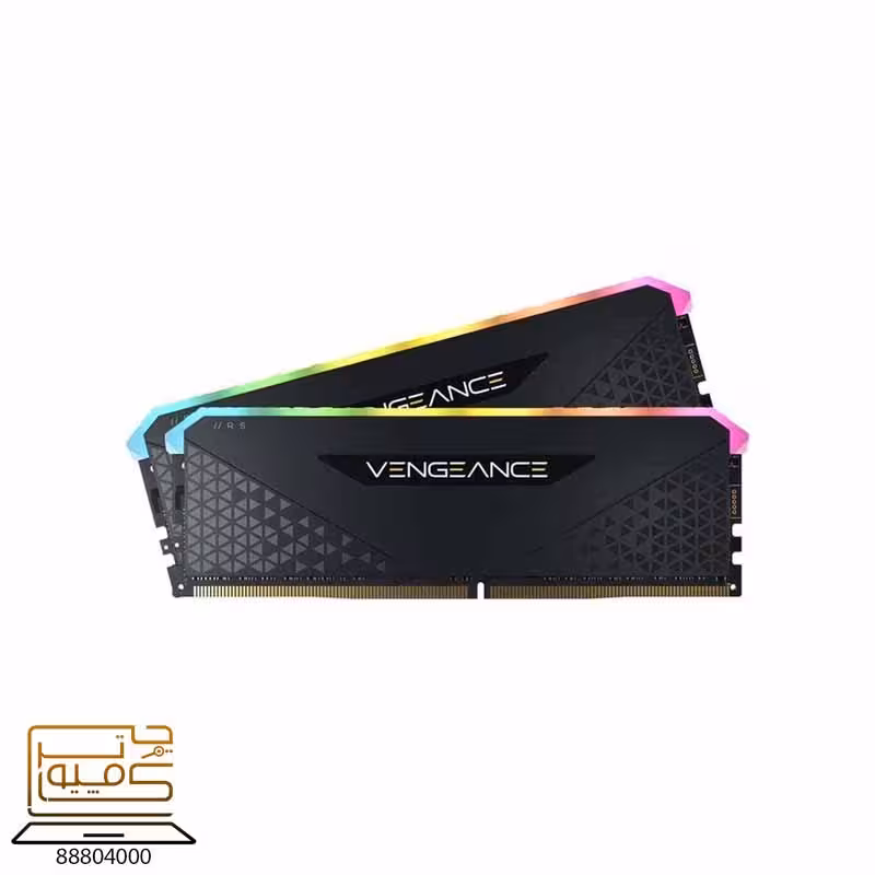 خرید رم کورسیر Vengeance RGB RS 16 گیگ DDR4 دو کاناله فرکانس 3200 از کامپیوترچی