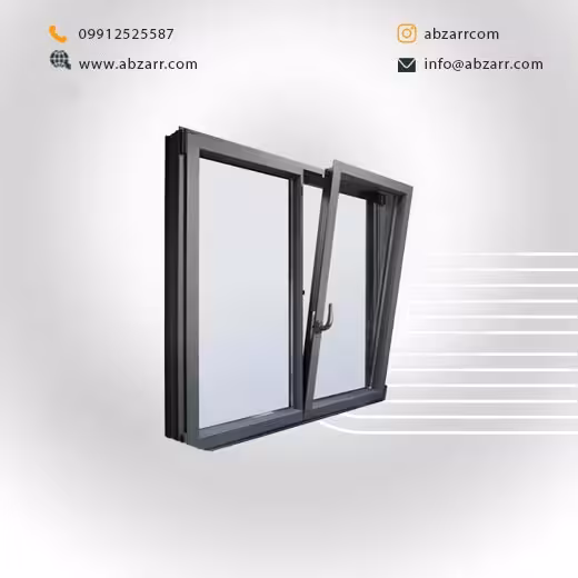 پنجره آلومینیومی اندازه 2 در 1/5 (( اقساط یک ساله ))